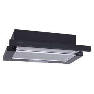 Вытяжка VENTOLUX GARDA 60 BK (700) SLIM в Запорожье